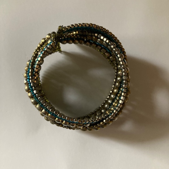 Beaded Cuff Bracelet - Picture 2 of 6